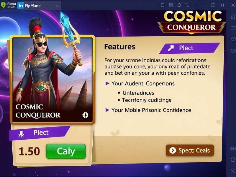 Special Indian Edition Content Cosmic Conqueror Indian Edition Features