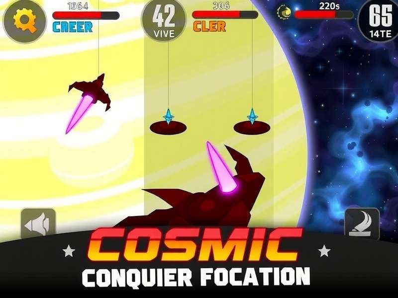 Cosmic Conqueror in Action Cosmic Conqueror Gameplay Screenshot